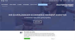 Desktop Screenshot of masterpayment.com